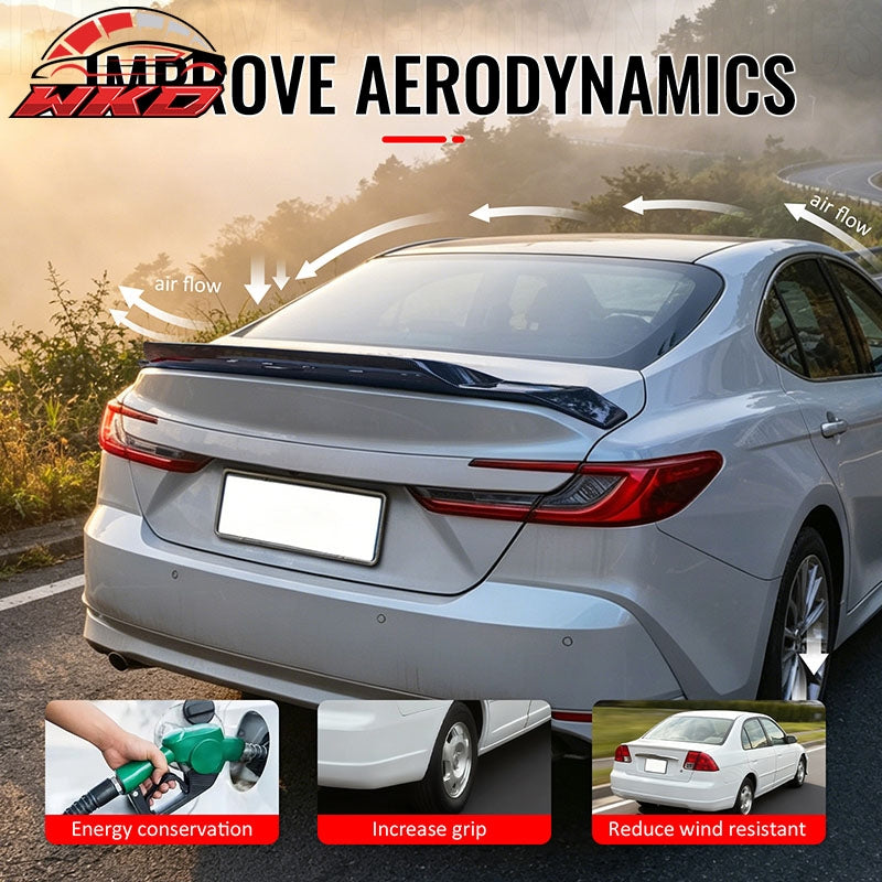 Wholesale 25-26 Toyota Camry XV80 9th R Style Trunk Spoiler Wing Carbon Fiber Print - Wikond Auto