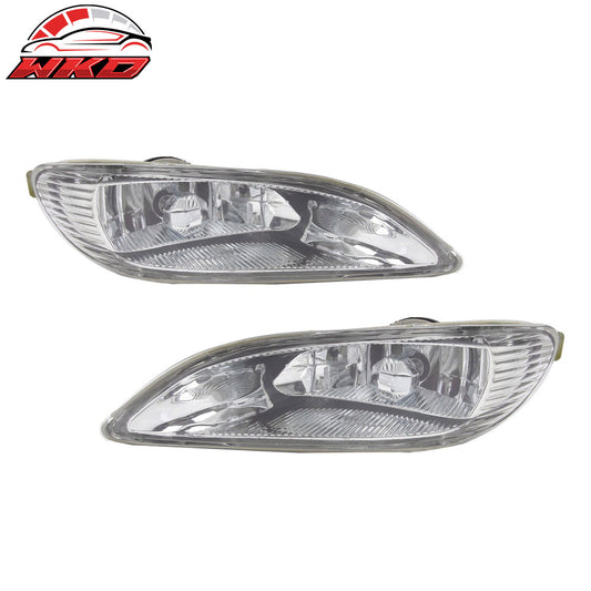 Wholesale 02-04 Toyota Camry & 05-08 Corolla OE Style Clear Chrome Fog Lights Pair