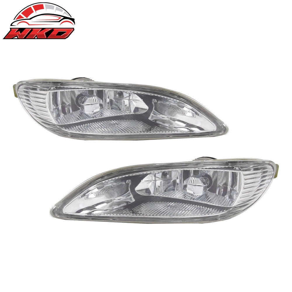 Wholesale 02-04 Toyota Camry & 05-08 Corolla OE Style Clear Chrome Fog Lights Pair