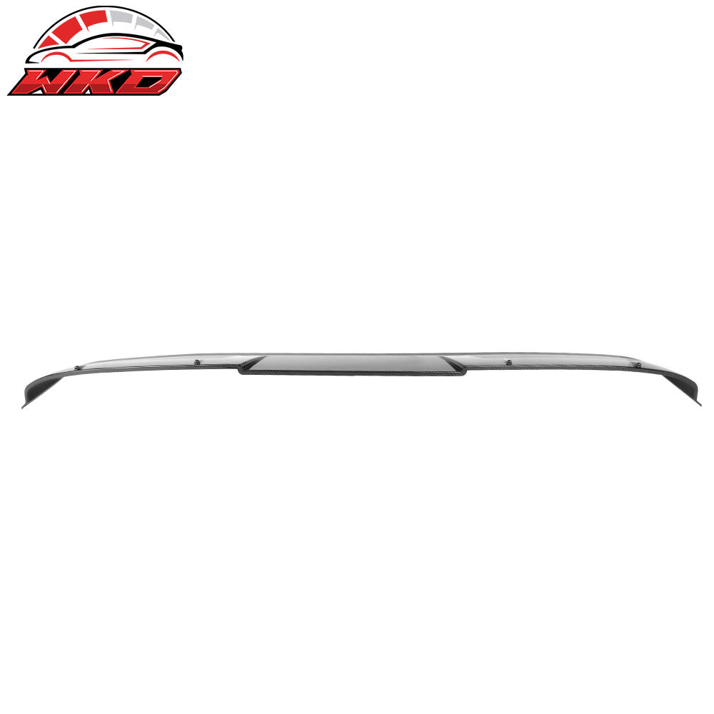 Fits 18-26 Toyota Camry IKON V2 Style Roof Spoiler ABS Carbon Fiber Hydro Dip