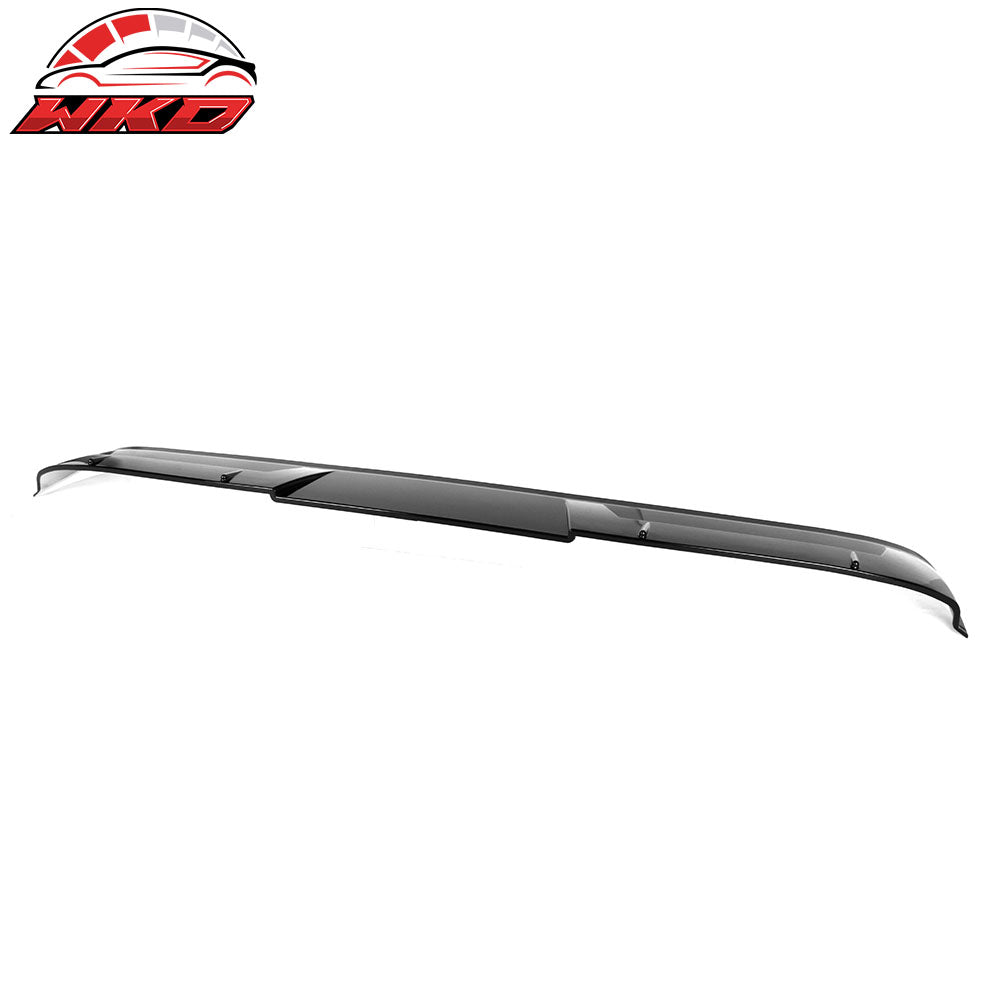 Fits 18-26 Toyota Camry V2 Style Gloss Black Rear Window Roof Spoiler Wing - ABS
