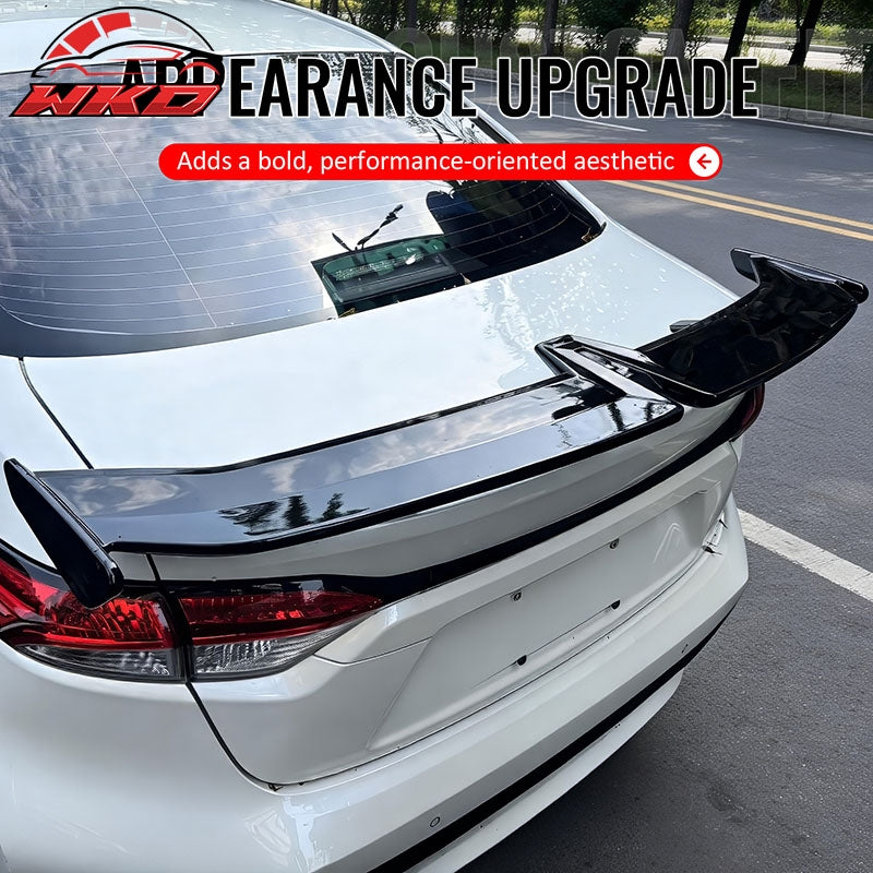 Wholesale 20-26 Toyota Corolla 54" PRO Style Rear Trunk Spoiler Wing Gloss Black ABS - Wikond Auto