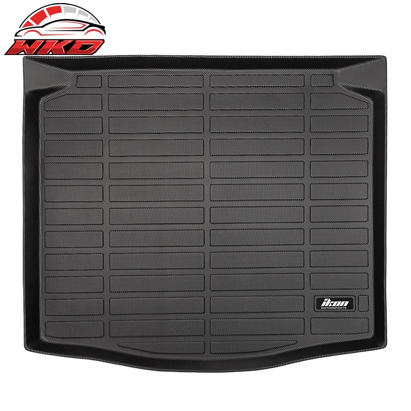 Fits 22-26 Toyota Corolla Cross FWD TPE Trunk Mat Cargo Liner Pad + Cargo Cover