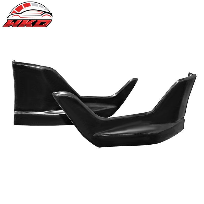 Fits 19-26 Toyota Corolla Hatchback 2PCS Rear Bumper Side Corner Aprons Spats PU