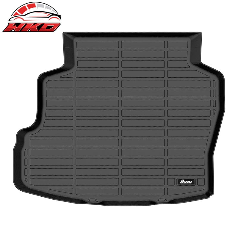 Fits 09-10 Toyota Corolla Sedan 3D All Weather Floor Mats TPE Carpet + Trunk Mat
