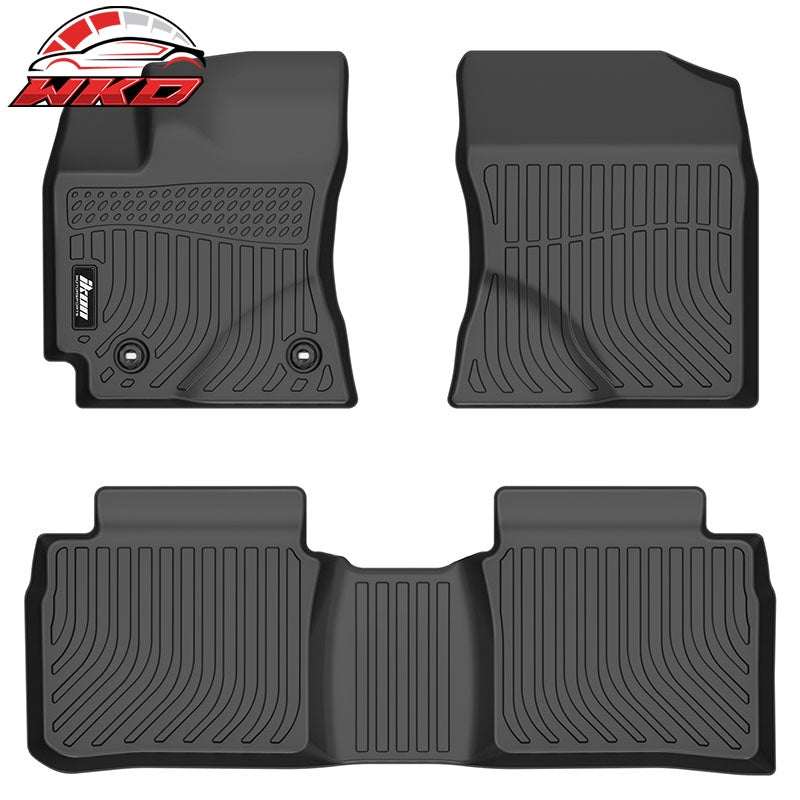 Fits 14-19 Toyota Corolla Sedan 3D All Weather Floor Mats TPE Carpet + Trunk Mat