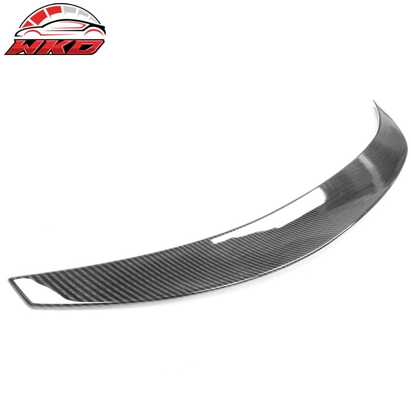 Fits 20-26 Toyota Corolla Sedan IKON Style Trunk Spoiler Wing Carbon Fiber Print