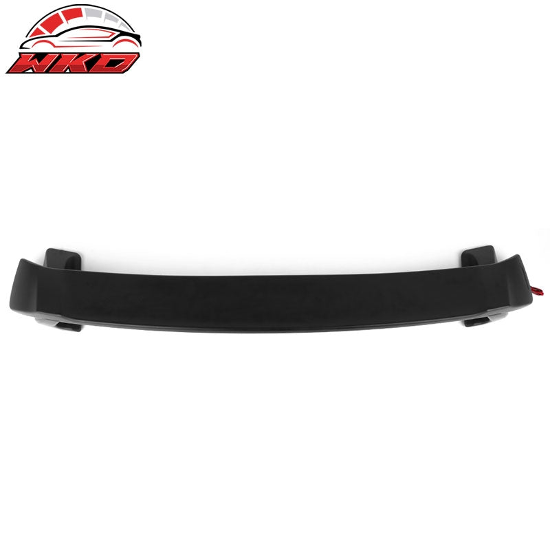 Fits 09-13 Toyota Corolla Sedan Trunk Spoiler & LED 3rd Brake Light Matte Black