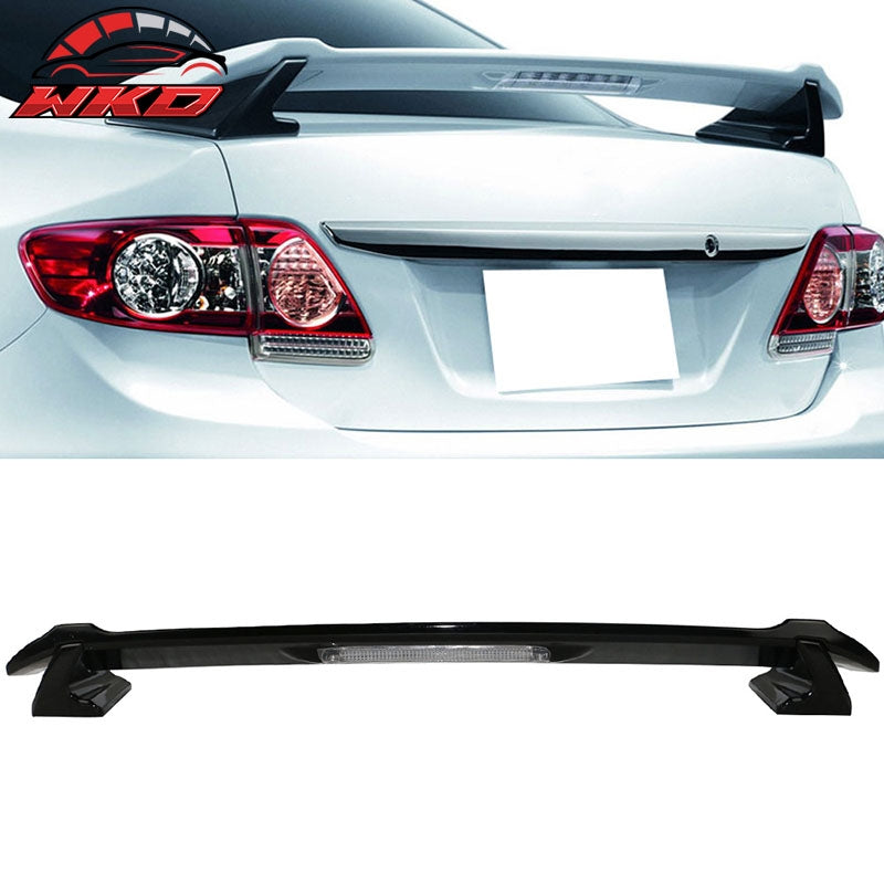 Wholesale 09-13 Toyota Corolla Sportivo Trunk Spoiler Wing Gloss Black ABS