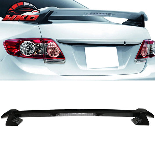 Wholesale 09-13 Toyota Corolla Sportivo Trunk Spoiler Wing Gloss Black ABS