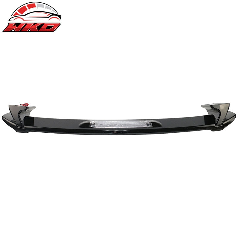 Fits 09-13 Toyota Corolla Sportivo Trunk Spoiler Wing Gloss Black ABS