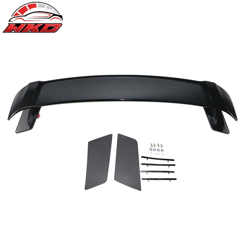 Fits 09-13 Toyota Corolla Sportivo Trunk Spoiler Wing Gloss Black ABS