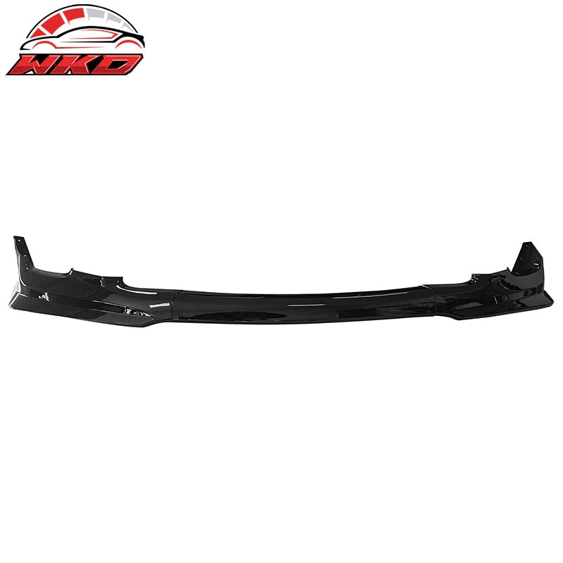 Fits 11-13 Toyota Corolla T Style Front Bumper Lip Chin Spoiler Gloss Black PP