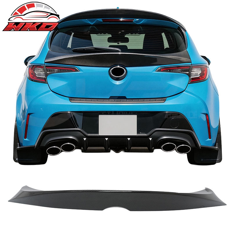 Wholesale 19-26 Toyota Corolla Trunk Spoiler Carbon Fiber Print JDM Style Rear Wing - Wikond Auto