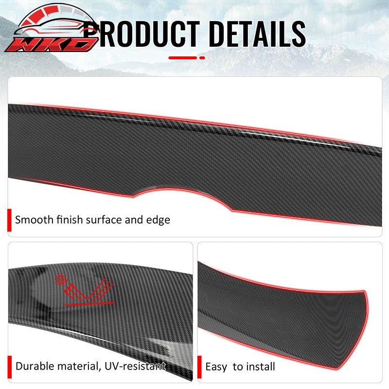 Wholesale 19-26 Toyota Corolla Trunk Spoiler Carbon Fiber Print JDM Style Rear Wing - Wikond Auto