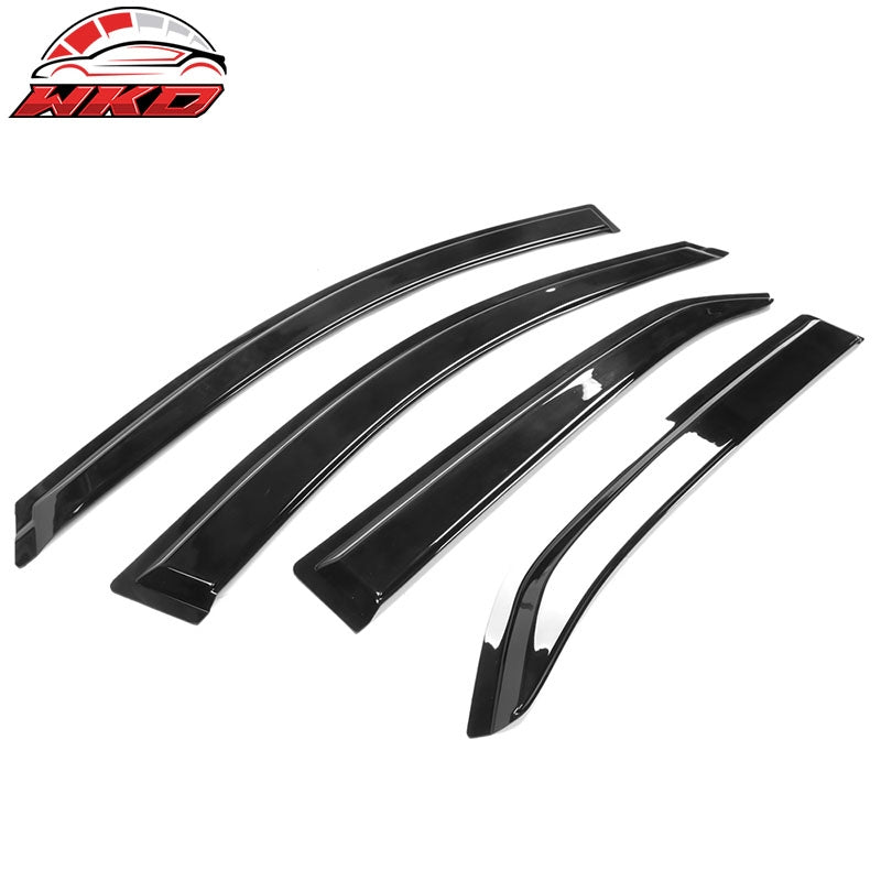 Fits 20-26 Toyota Corolla Sedan Window Visor Sun Guard Rain Deflector 4PC Set
