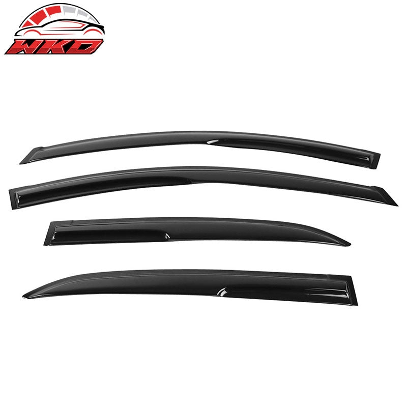 Fits 14-19 Toyota Corolla Sedan Mugen Style Acrylic 4PCS Window Visor Vent Guard