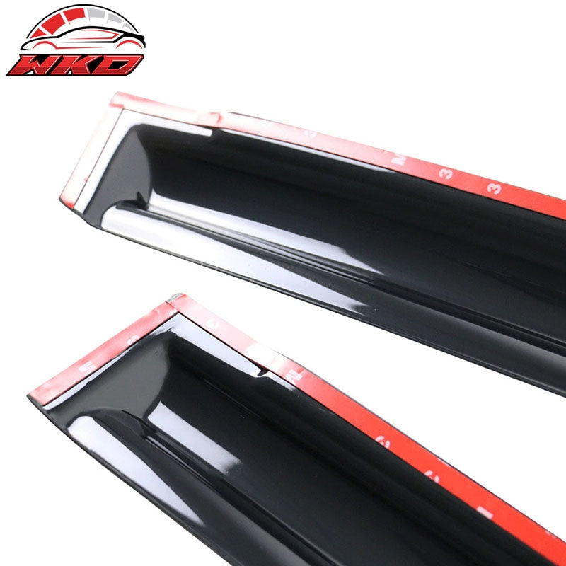 Fits 14-19 Toyota Corolla Sedan Mugen Style Acrylic 4PCS Window Visor Vent Guard