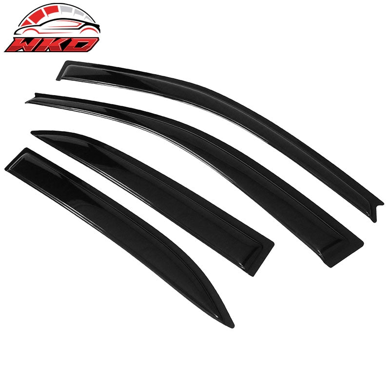 Fits 03-08 Toyota Corolla Window Visors Acrylic Rain Sun Guard Deflector 4PCS