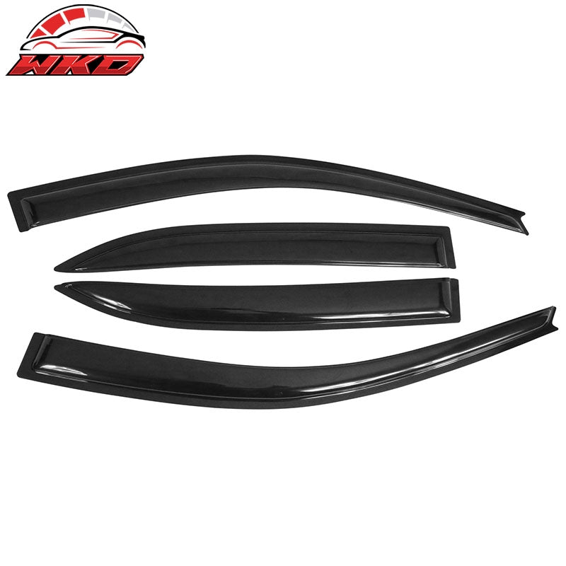Fits 03-08 Toyota Corolla Window Visors Acrylic Rain Sun Guard Deflector 4PCS