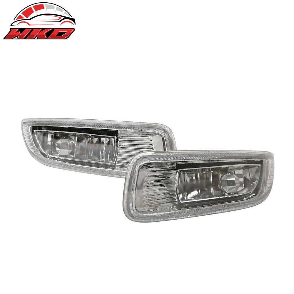 Wholesale 2003 2004 Toyota Corolla Clear Fog Lights Bumper Fog Driving Lamp +Switch
