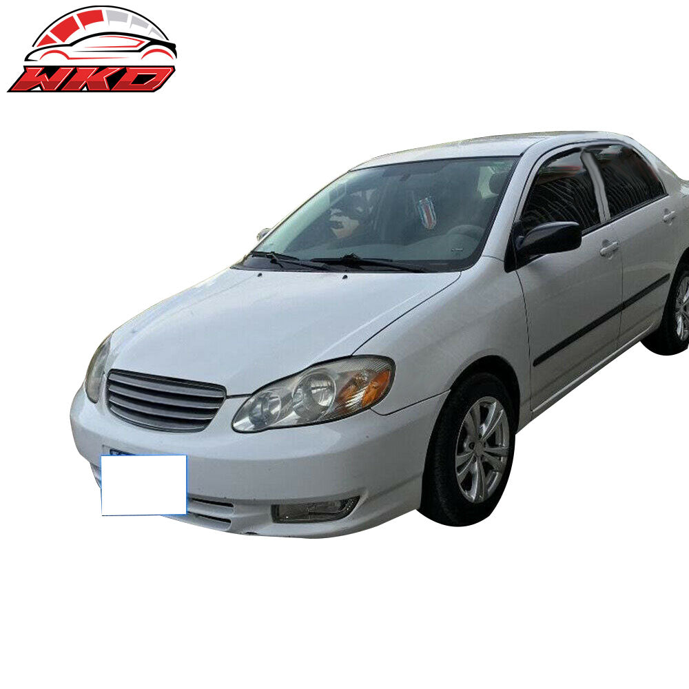 Fits 2003 2004 Toyota Corolla Clear Fog Lights Bumper Fog Driving Lamp +Switch