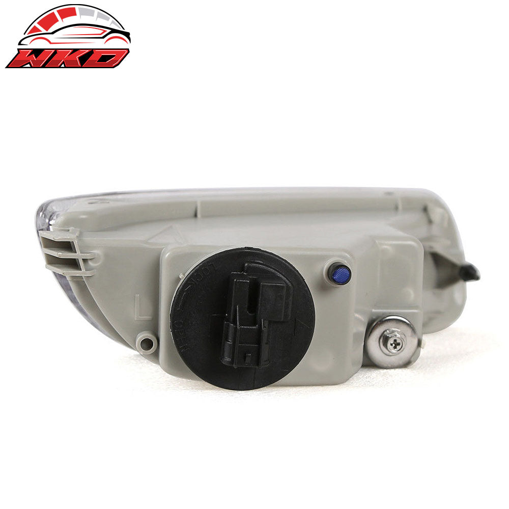 Fits 2003 2004 Toyota Corolla Clear Fog Lights Bumper Fog Driving Lamp +Switch