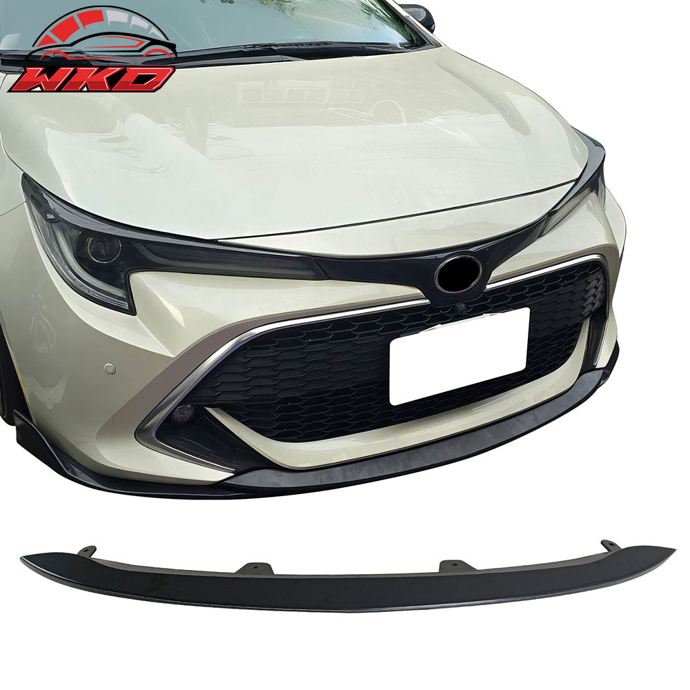 Fits 19-21 Toyota Corolla E210 Hatchback 5Dr Front Bumper Lip Spoiler Splitter