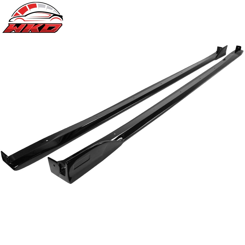 Wholesale 19-26 Toyota Corolla Hatchback Side Skirts Extension ABS Painted #218 Black