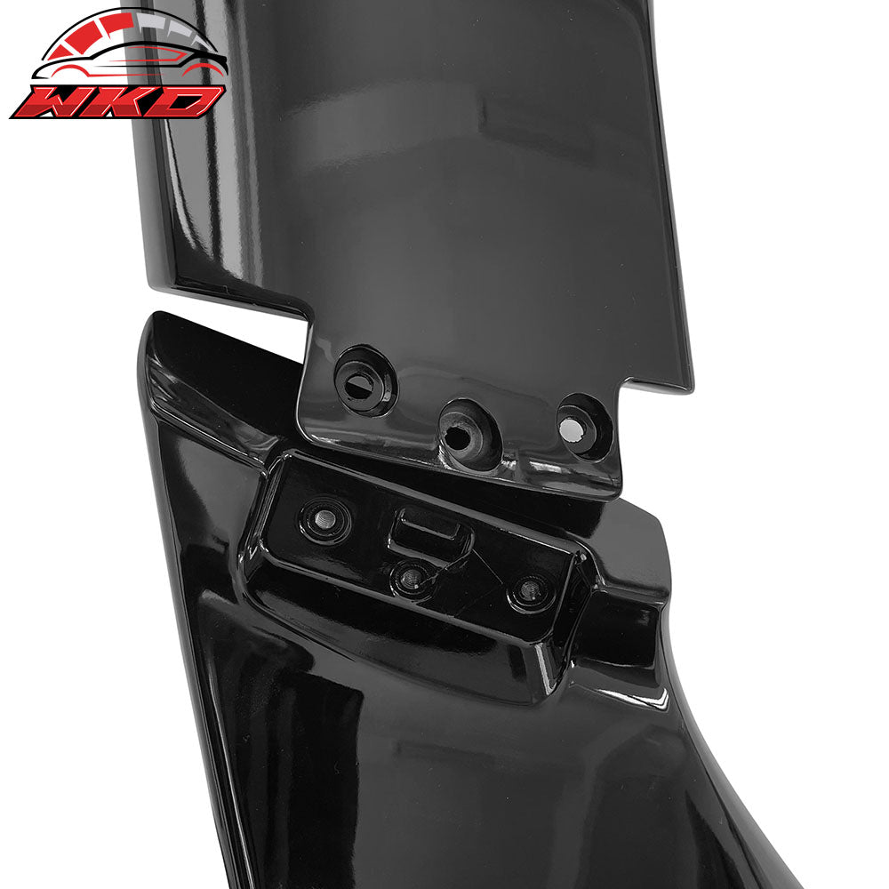 Fits 14-21 Toyota Corolla Mugen Style Rear Trunk Spoiler Wing Gloss Black ABS