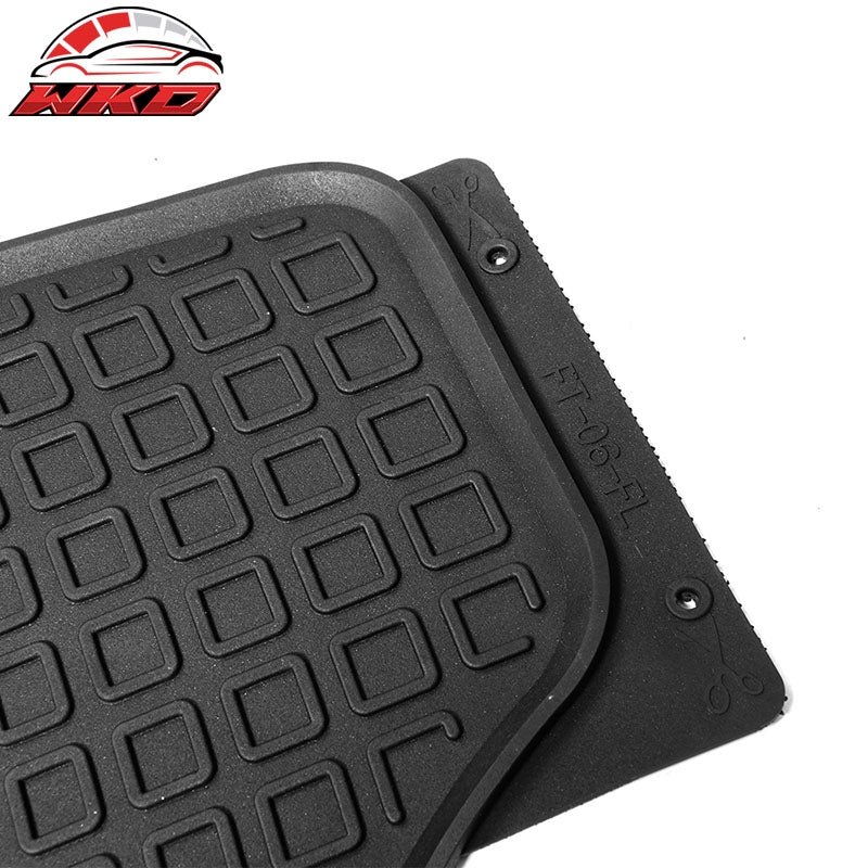 Fits 07-14 Toyota FJ Cruiser 5PCS Heavy Duty Latex Carpet All Weather Floor Mats