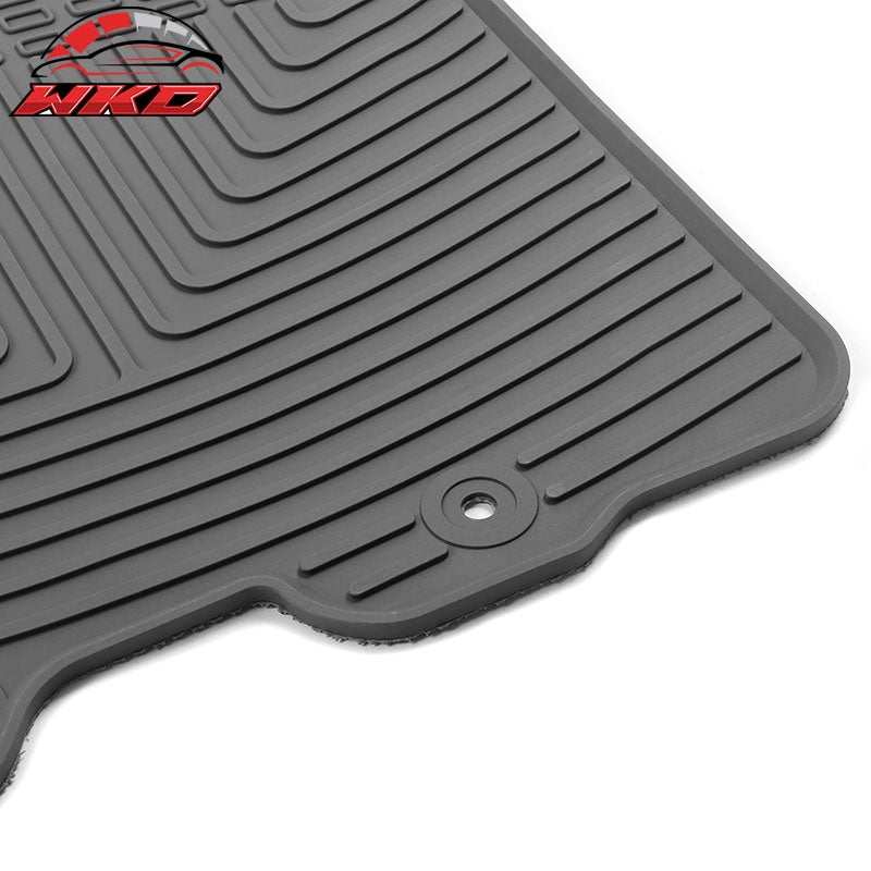 Fits 07-14 Toyota FJ Cruiser Latex Floor Mats Gray All Weather Car Carpets Liner