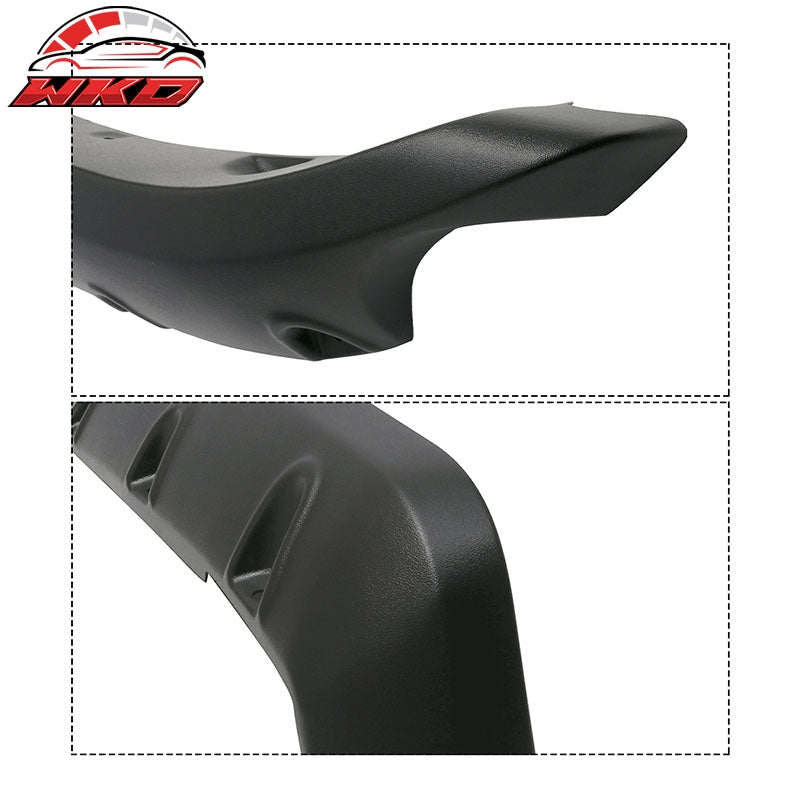Fits 07-15 Toyota FJ Cruiser Pocket Fender Flares Sanded Wheel Cover 4PC ABS
