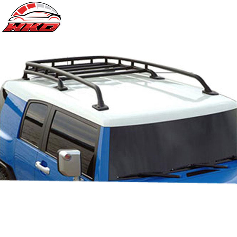 Fits 07-14 Toyota Fj Cruiser OE Factory Chrome Aluminum Roof Rack & Cross Bar