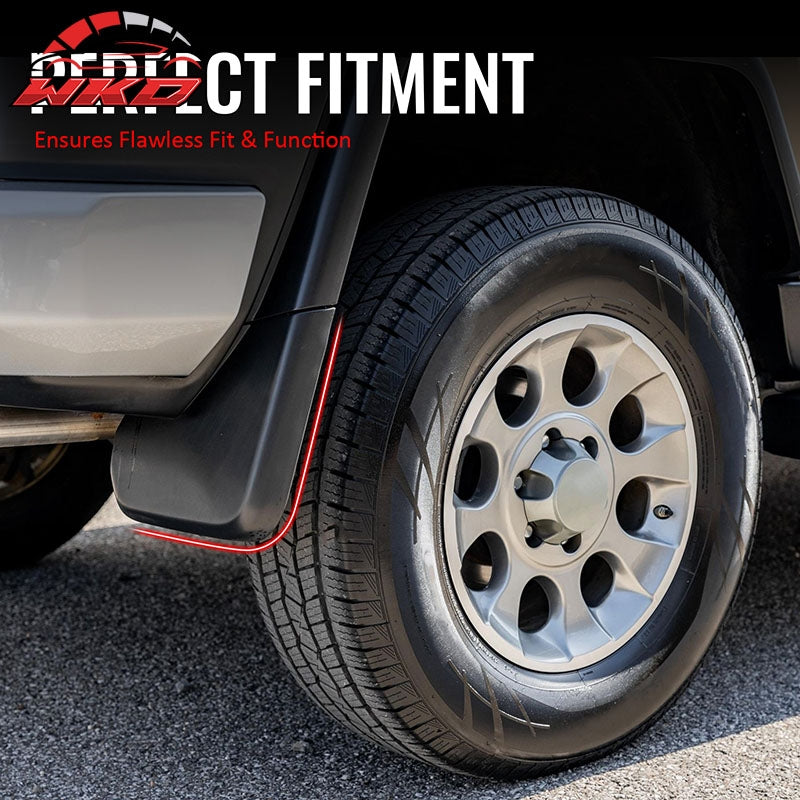 Fits 07-14 Toyota FJ Cruiser W/Fender Flares Fender Mud Flaps Splash Guards PP
