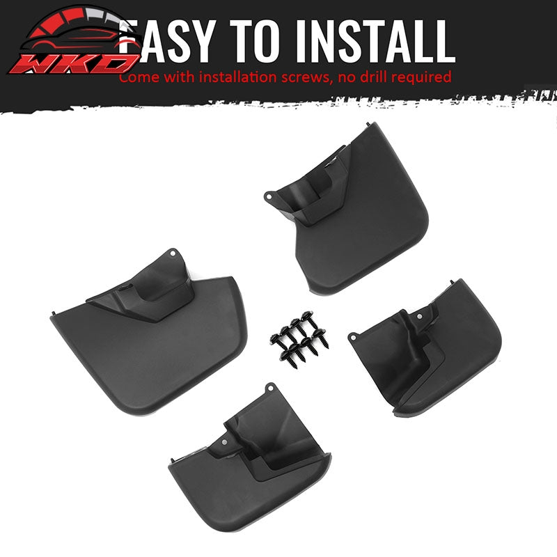 Fits 07-14 Toyota FJ Cruiser W/Fender Flares Fender Mud Flaps Splash Guards PP