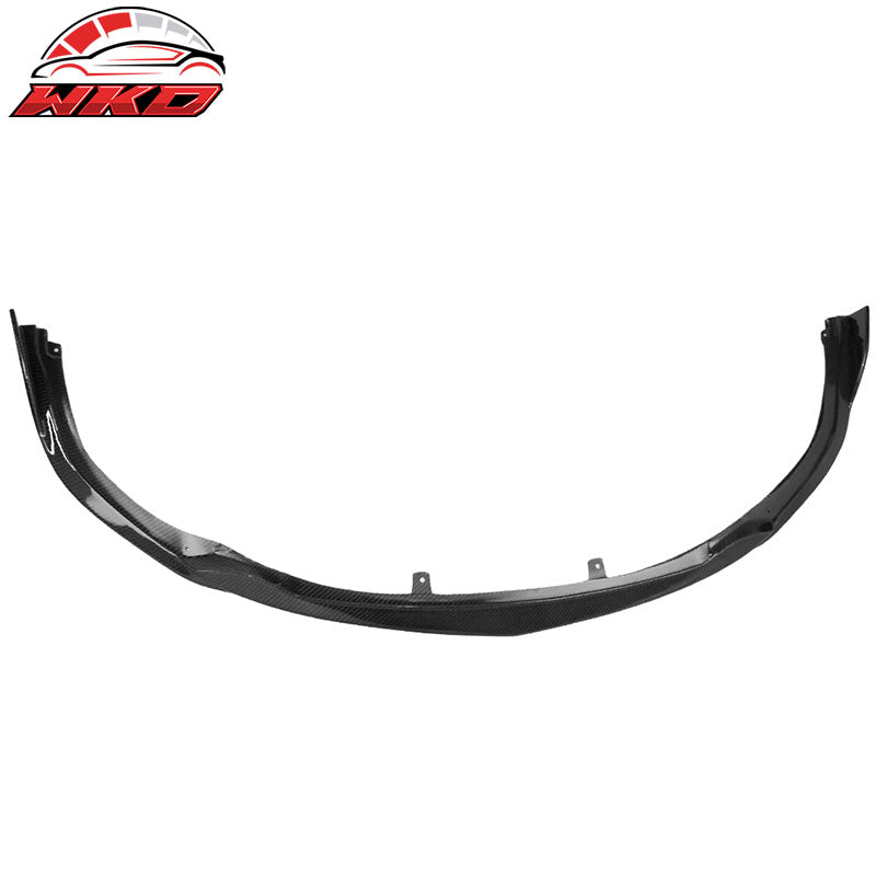 Fits 19-22 Toyota Corolla E210 Hatchback T Style Front Bumper Lip - Carbon Fiber
