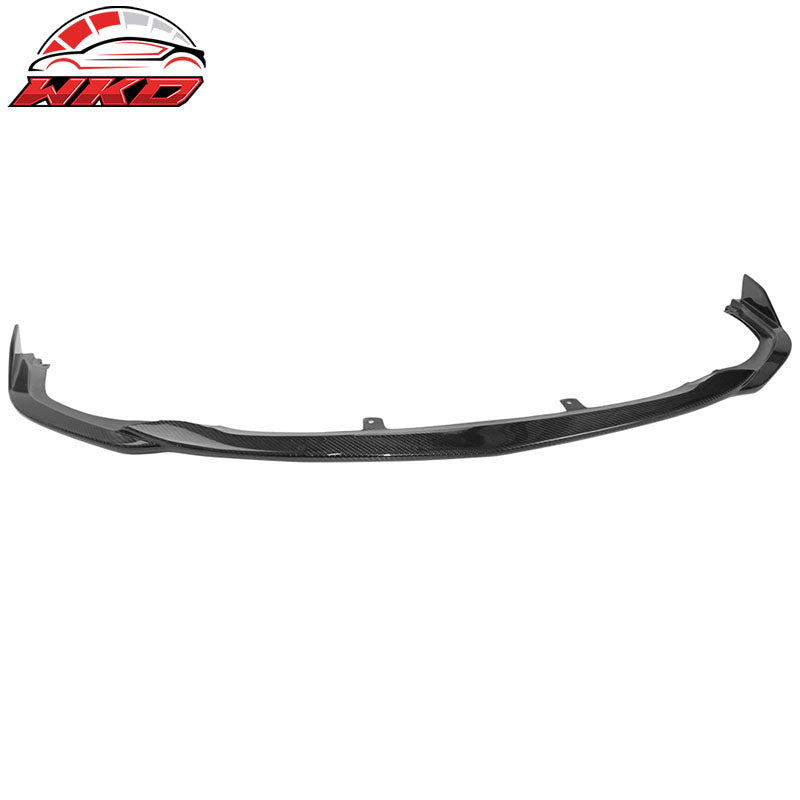 Fits 19-22 Toyota Corolla E210 Hatchback T Style Front Bumper Lip - Carbon Fiber