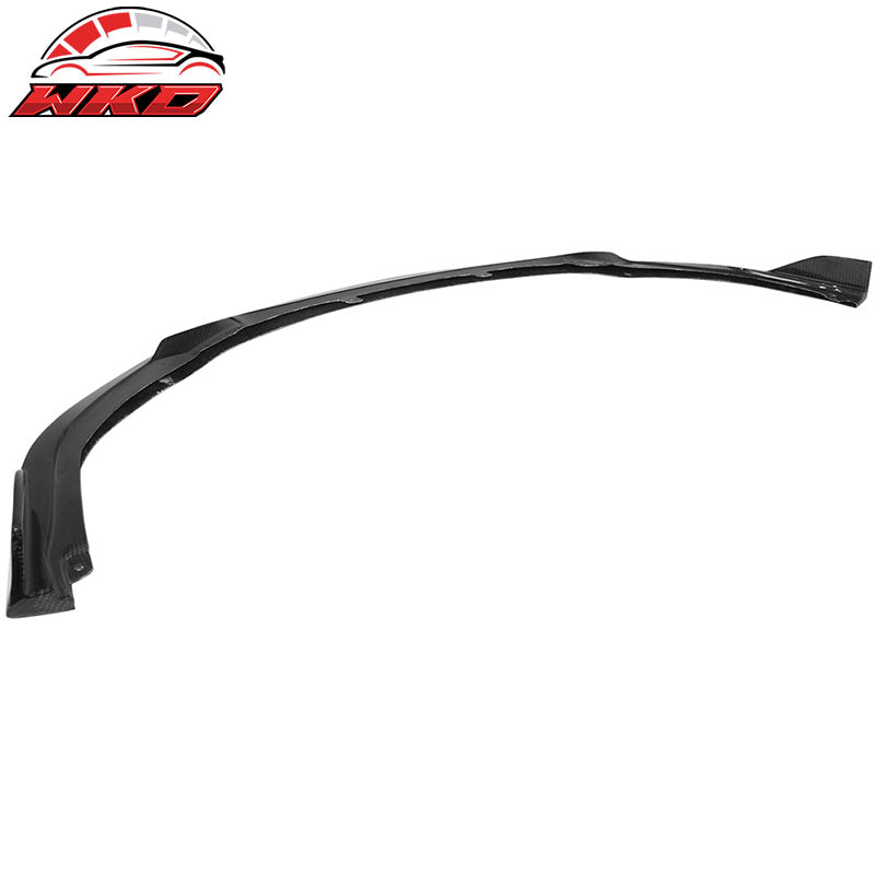 Fits 19-22 Toyota Corolla E210 Hatchback T Style Front Bumper Lip - Carbon Fiber