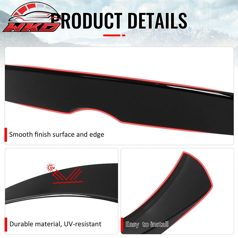 Wholesale 19-26 Toyota GR Corolla Trunk Spoiler Gloss Black JDM Style Rear Wing ABS - Wikond Auto