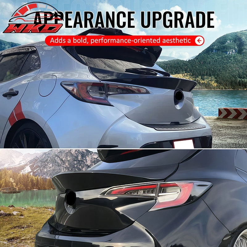 Wholesale 19-26 Toyota GR Corolla Trunk Spoiler Gloss Black JDM Style Rear Wing ABS - Wikond Auto