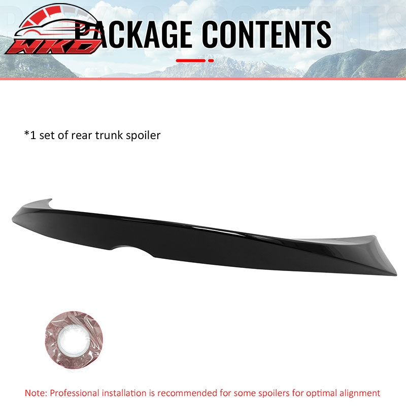 Wholesale 19-26 Toyota GR Corolla Trunk Spoiler Gloss Black JDM Style Rear Wing ABS - Wikond Auto