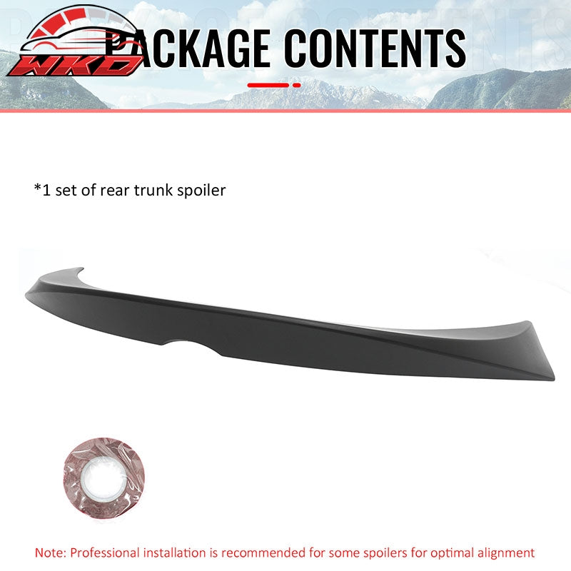 Wholesale 19-26 Toyota GR Corolla Trunk Spoiler Matte Black JDM Style Rear Wing ABS - Wikond Auto