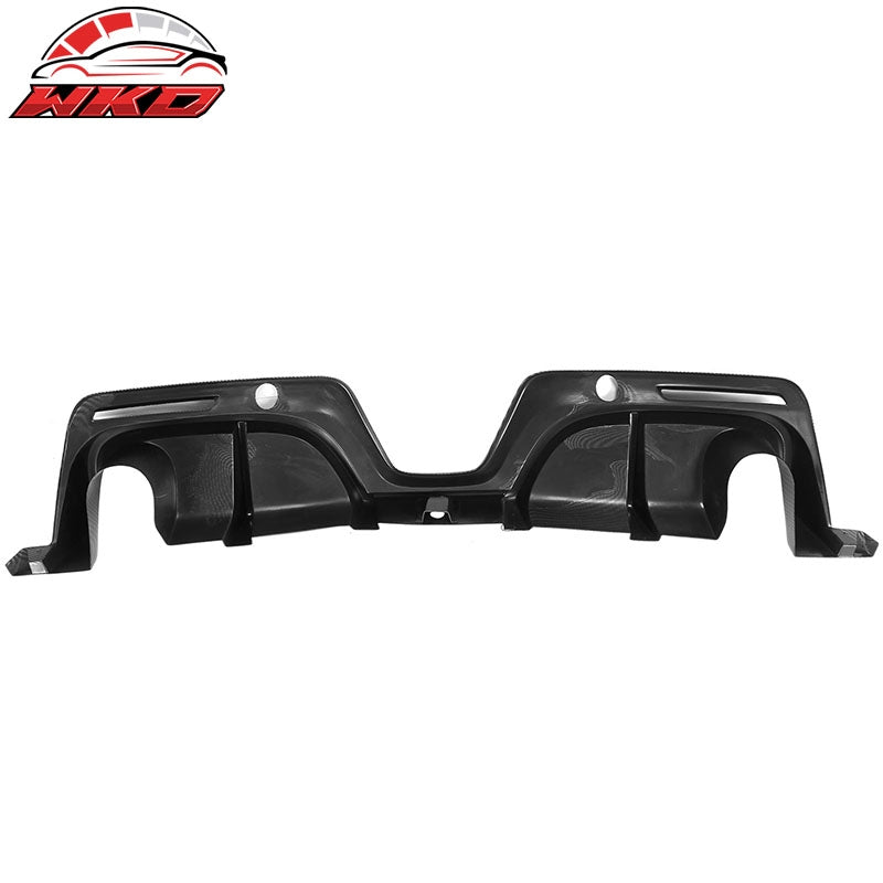 Fits 20-26 Toyota GR Supra A90 A91 IKON Rear Bumper Diffuser Carbon Fiber Print