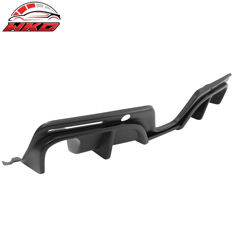 Fits 20-26 Toyota GR Supra A90 A91 IKON Style Rear Bumper Diffuser Matte Black