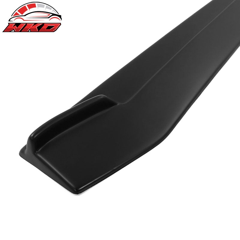 Fits 20-26 Toyota GR Supra A90 A91 IKON Style Side Skirts Rocker PP Matte Black