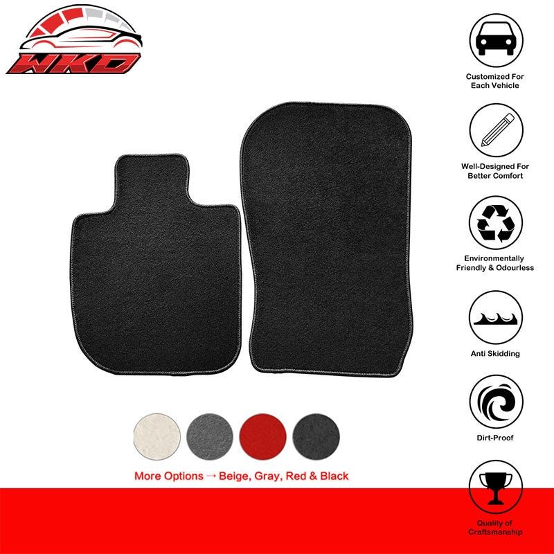 Fits 20-26 Toyota GR Supra A90 A91 19-26 BMW Z4 Floor Mats Carpet Nylon Black