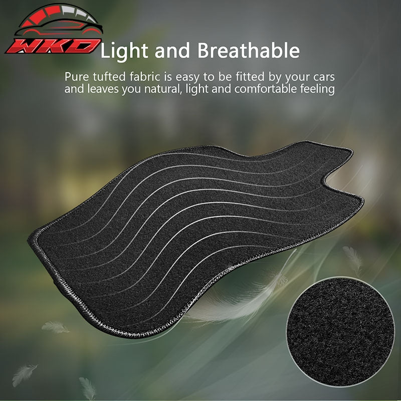 Fits 20-26 Toyota GR Supra A90 A91 19-26 BMW Z4 Floor Mats Carpet Nylon Black