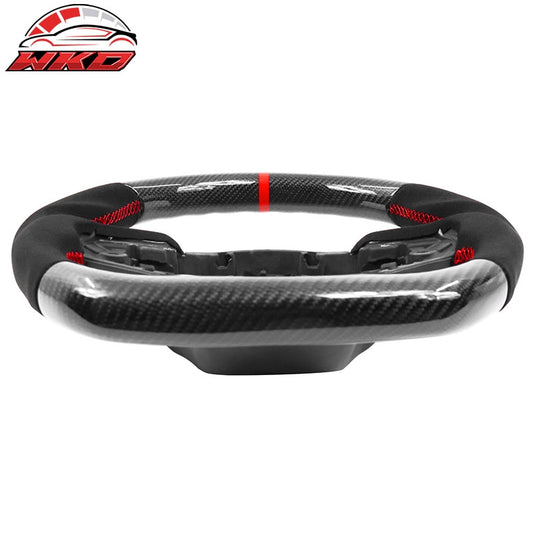 Wholesale 20-26 Toyota GR Supra A90 A91 Steering Wheel Alcantara W/Red Stitch&Stripe