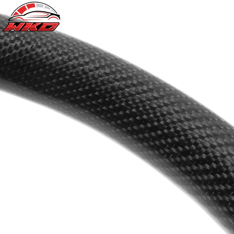 Fits 20-26 Toyota GR Supra A90 A91 Carbon Fiber CF Steering Wheel W/Red Stitch